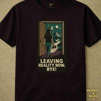 Gamer Portal Shirt, Leaving Reality Now Bye, Fantasy Escape Graphic Tee, Funny Gaming Shirt, Introvert Gamer Gift S