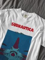 Subnautica Indie Videogame T-Shirt, Relaxed Fit Heavyweight Cotton Tee XL