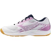 Table Tennis Shoes Cross Match Smash Unisex cm 2E White x Pink x Navy [Mizuno] 24.5