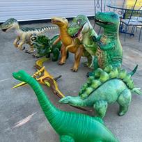 Pripučiami dinozaurų dinozaurų balionai vaikams palankios dovanos pripučiami žaislai Jurassci pasaulio vakarėlio balionų scenos maketas gimtadienis Other