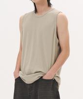 Tofi Crochet Sleeveless (Beige) Beige/Xl