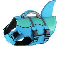 High Buoyancy Dog Swimming Vest Adjustable Dog Surfing Clothes Pet Life Jacket  Pool Party XS mėlyna