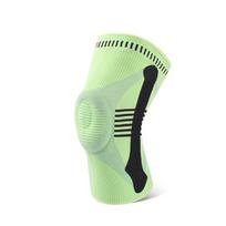 Breathable Knee Sleeves Shock-absorbing Knee Support Brace Sports Knee Pad  Joint Stability L šviesiai žalios spalvos