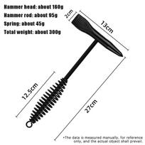 Spring Handle Welding Chipping Hammer, Electric Welding, Ice And Slag Tapping, Rust Removal, 1 Pcs Electric Welder Spring Hammer A1