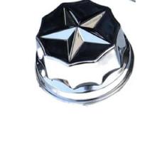 Four Wheel Beach Modificat Accessories Go Kart Size Bull Wheel Hub Decorative Cover 8-14 Inch Aluminum Alloy Electroplated Cover 1pcs
