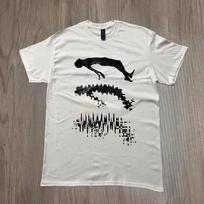 Levitating White Graphic Tee S