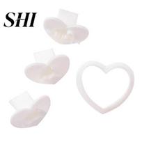 Chocolate Molds 4Pcs/Set Cookie Cutters Non-sticky Easy Demoulding DIY Festive Valentine's Biscuit Fondant Stamps Day Love Heart Cake Clay Hearts