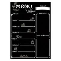 seimeinoki Whiteboard A3 Magnetic Board Menu Board Schedule Board List Shopping List Planning Board Refrigerator Magnetic Schedule Board Household balta