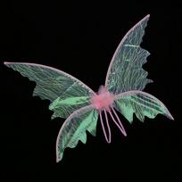Home Decoration Elf Cosplay Wing Stage Catwalk Accessory Cosplay Costumes Fairy Butterfly Wing rožinė
