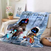 Naujas 29 stiliaus Astro Bot žaidimo animacinis robotas dovanų pledas, minkštas pledas namams, miegamajam, lovai, sofai, kelionėms, iškylai, vaikams 75X95CM