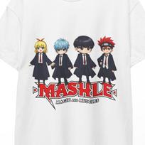 Mashle Magic and Muscles Anime Shirt Mash Burnedead Muscle Power Tee, Cream Puff Comedy Gift for Otaku Fans Anime Streetwear Aesthetic Tee L