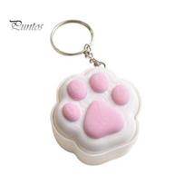 Stress Relief Fidget Toy Cat Paw Clicker Keychain, Kitten Plastic Toy, Backpacks Handbag Purse Charm Keyring for Women Girls Relaxing Toys