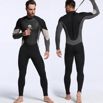 3mm Neoprene Fullsuit Wetsuit Diving Surfing Snorkeling Men Women Warm Water Sports Gear Small