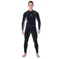Mens 2mm Neoprene Fullsuit Wetsuit Surfing Snorkeling Diving UV Protection Summer Autumn Water Sports Gear Small pilka