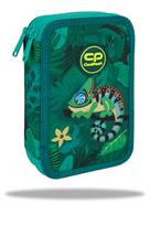 Penalas, su priedais CoolPack Jumper 2 Tropic, 19.5 cm x 12.5 cm, žalia sp.