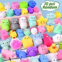 50-5 vnt Kawaii Squishies Mochi Anima Squishy žaislai vaikams Antistresiniai kamuoliukai suspaudžiami vakarėliui, skirti įtampą mažinantiems žaislams gimtadienio proga
