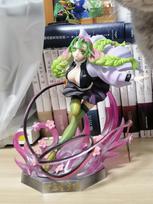 Demon Slayer Kanroji Mitsuri Anime Girl Figure Model Gk Statue Boys Collection Desktop Decoration Ornament Toys Gifts 22cm