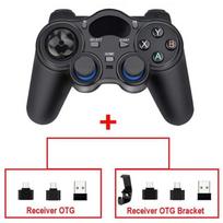 2.4G Controller Gamepad Wireless Joystick with OTG Converter for P3 Android Phone Tablet PC Smart TV Box Receiver OTG juoda