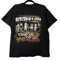 2001 System of a Down Toxic Twins T shirt (B2243) S