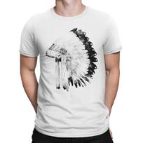 War Bonnet Plains Indians T-Shirt, Men's and Women's Sizes M