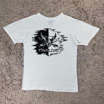 Vintage Distress Pirate Surf T-Shirt SIZE M/ Surf Tee/ Distress Tee/ White Tee/ Skull Design S