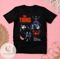 The Thing John Carpenter Horror Sci-Fi T-Shirt, Cult Classic Movie Fan Tee XL