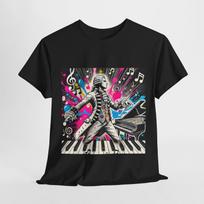 Rock Me Amadeus Tee: Vintage Mozart Fan Apparel XL