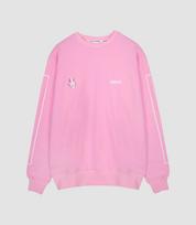 Vibrate Classic Mini Logo Sweat Shirt (Pink) Pink/L