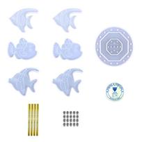 Wind Bell Resin Mold Epoxy Resin Casting Molds DIY Wind Chime Silicone Moulds 1 gryna