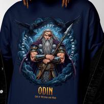 Odin T-Shirt | Norse Mythology | Vintage Norse God Tee XL