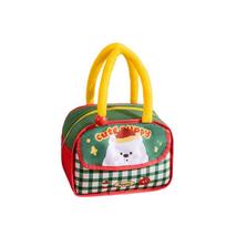 Large Capacity Lunch Box Lightweight Thermal Bag Thickened Insulated Bag  Food Storage žalia