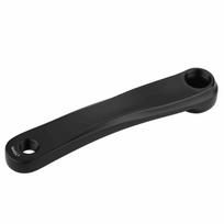 Aluminum Alloy Crank Arm Replacement Single Chain Bike Crank Arm Replacement  Bike Accessory Sliver Square Hole white