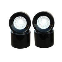 Skateboard Cruiser Wheels Blank PU 70mm High Elasticity Replacement Wheels for Longboard Rebuilding and Repair Kits