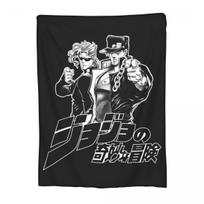Jojos Bizarre Adventure Blanket Fleece Spring Autumn Portable Super Soft Throw Blankets for Bed Car Plush Thin Quilt Size: 75*100cm, Weight: 230 GSM