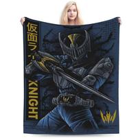 Super Soft Blanket Students Picnic Kamen Rider Anime Throw Blanket Flannel Bedspread For Couch Chair Sofa Bed Sofa Bed Cover Size: 75*100cm, Weight: 230 GSM