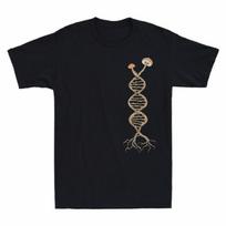 Dna In Shroom TShirt Funny Fungi Shirt Pick Is Mycology My Mushrooms Foraging S