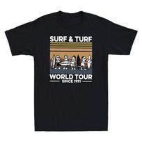 Sport TShirt Surf Tour Unisexs And 1991 Grey Since Tee Retro Vintage Turf World S