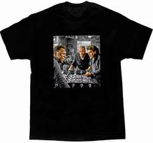 Zinedine Zidane, Diego Maradona & Pelé Table Football Graphic Crew Neck Pure Cotton Unisex Summer Short Sleeve T-shirt 4XL