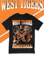 Men'S Benji West Tigers Graphic Tee - Black Featuring an Orange Emblem S įvairiaspalvis