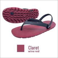 Unisex Youth Herringbone Thong Sandals - Lightweight, Breathable, and Wear-Resistant. Size 37 vyno raudonos spalvos