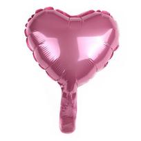 Explosive super large crown heart-shaped balloon decoration girl pink princess theme party pink 10-10inch