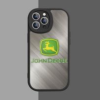 Green J-John Truck D-Deeres Phone Case For IPhone 16 15 14 13 12 11 Pro Max Plus 16E Soft Leather Cover iPhone 16 plus
