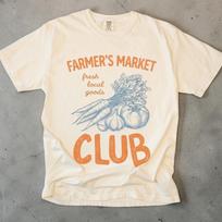 Farmers MarkeT shirt, Comfort Colors Tee, Gardening Gift, Cottagecore Shirt, Foodie Shirt, Vegetable Graphic Tee, Trendy Summer Shirt S