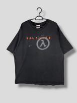 Vintage 90s Half Life video game promo T-Shirt Collectible first-person shooter gaming tee black XXLarge XL