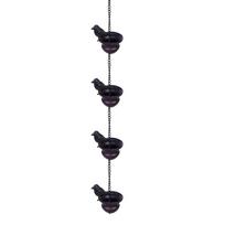 Bird Rain Chain Garden Decoration Gutter Water Feature