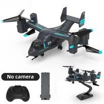 Remote Control Helicopter Brushless Motor RC Drone Fighter Uav Land Air Mode Electronic Rc Aircraft Kids RC Plane Toys Gift
