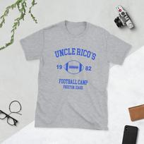 Uncle Rico's Football Camp Funny Napoleon Dynamite Movie Parody Fan Gift Short-Sleeve Unisex T-Shirt 2XL
