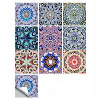 Samoprzylepny Panel Laminat Pcv Płytki 10 Sztuk Tapeta 20X20Cm Zm-06-019