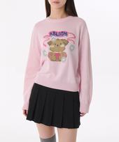 Musinsa Standard Woman Women'S Abloom Crew Neck Knit [Pink] Pink/L