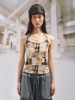 Som Sok Halie Halterneck Top_Yellow Yellow